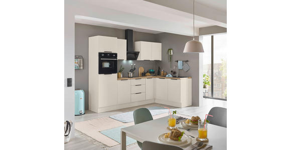 ECKKÜCHE 270/165 cm  in Kaschmir  - Kaschmir/Schwarz, Basics, Holzwerkstoff/Metall (270/165cm) - Xora