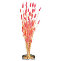 TROCKENBLUMENSTRAUß  - Kirschrot, Basics, Naturmaterialien (60cm)