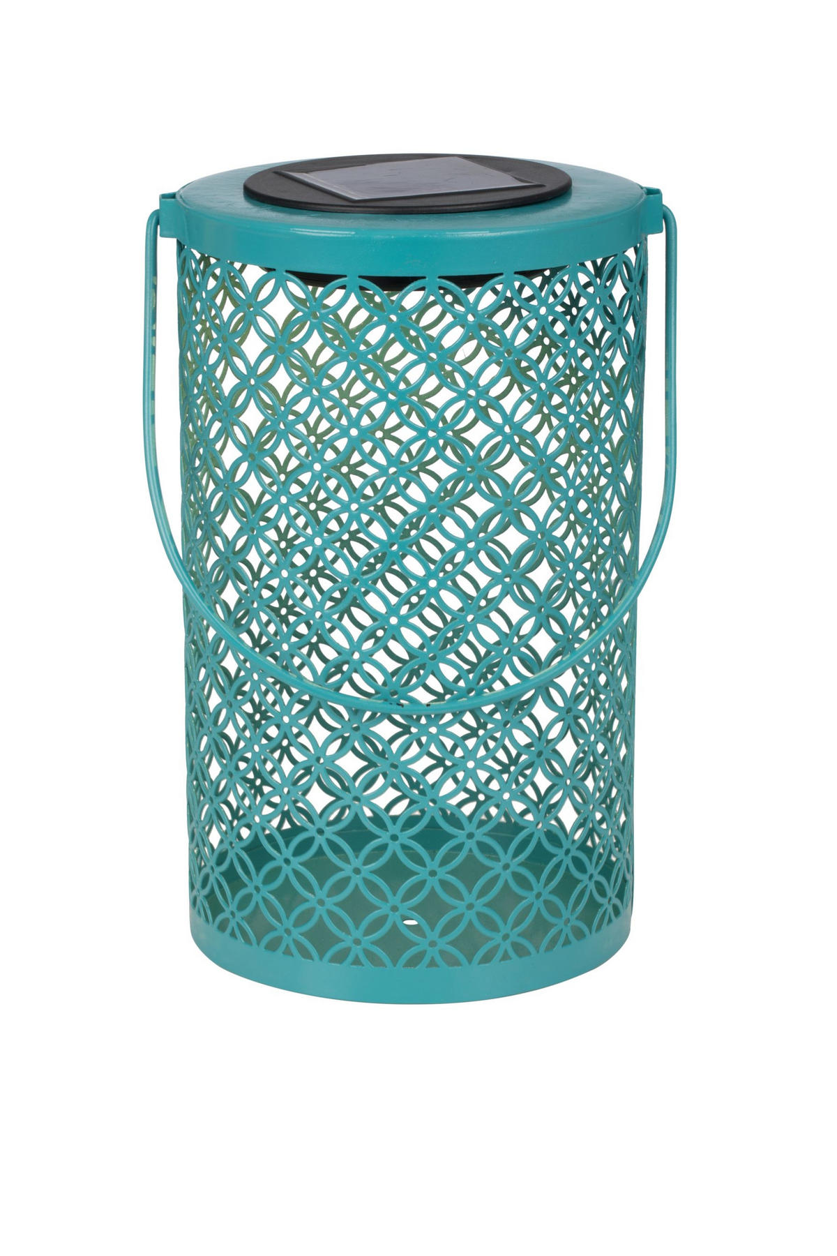 SOLARLEUCHTE  - Blau, LIFESTYLE, Metall (13/12/20cm) - Ambia Garden