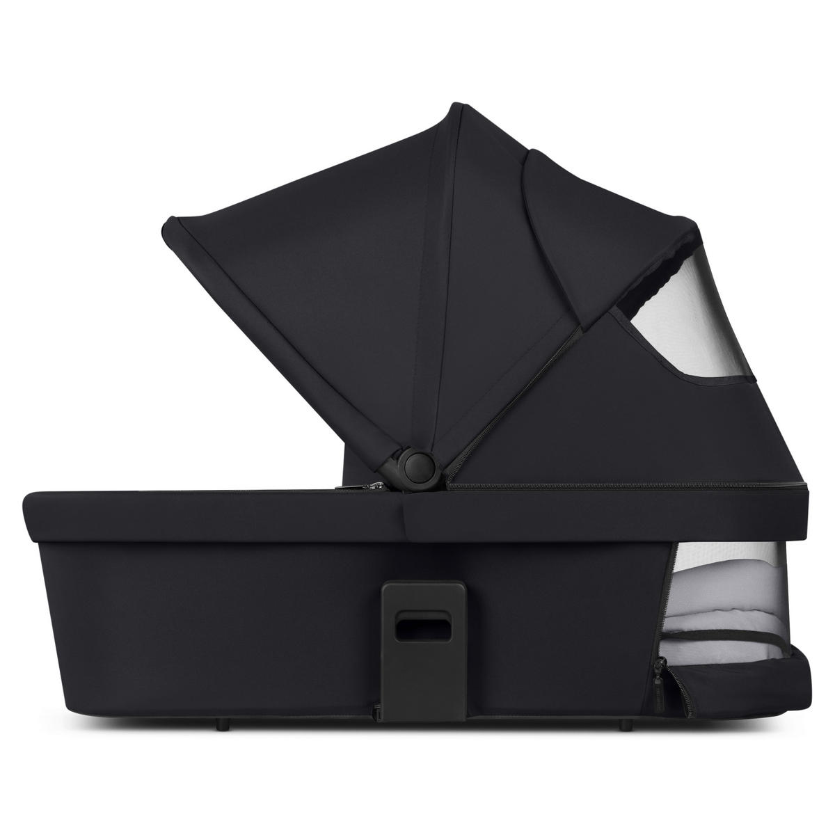 KINDERWAGENSET Salsa Core All in One  - Schwarz, Basics, Textil/Metall (63/123/97cm) - ABC Design