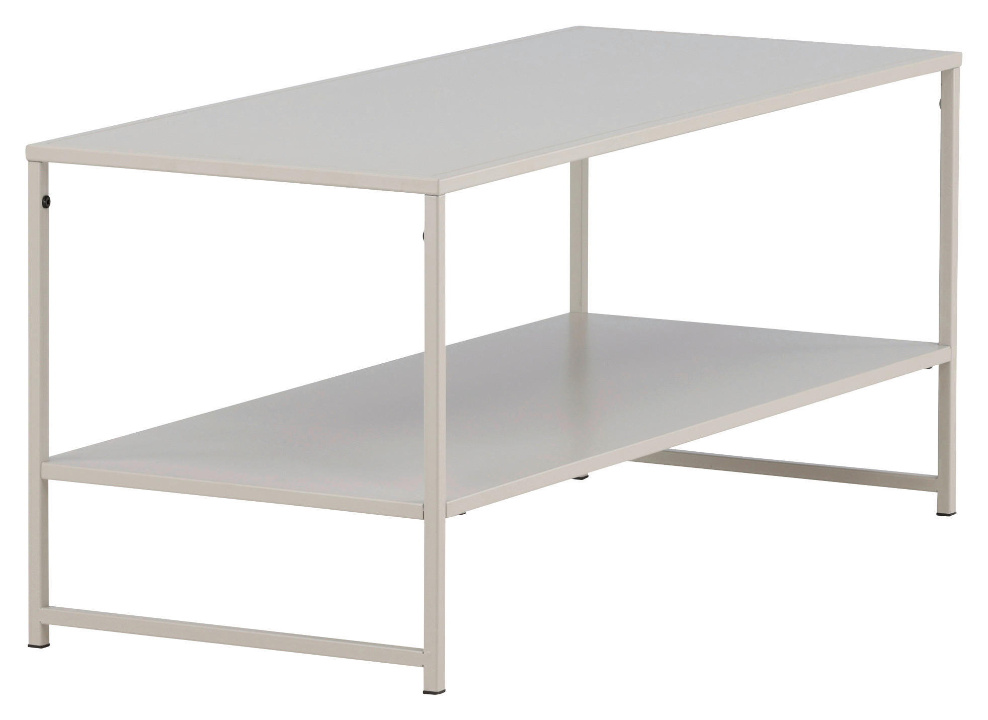 Thumbnail - Livetastic Couchtisch, Beige, Metall, rechteckig, eckig, 43x45x102 cm, einfacher Aufbau, Wohnzimmer, Wohnzimmertische, C...