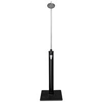 SOLARDUSCHE 58694  - Silberfarben/Schwarz, KONVENTIONELL, Kunststoff/Metall (50/50/218cm) - Bestway