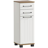 UNTERSCHRANK 30,3/88,1/32,6 cm   - Eichefarben/Schwarz, MODERN, Holzwerkstoff/Kunststoff (30,3/88,1/32,6cm) - Stylife