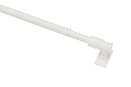 ŠIPKA ZA VITRAŽU bijela plastika - bijela, Basics, plastika (50-85cm) - Gardinia