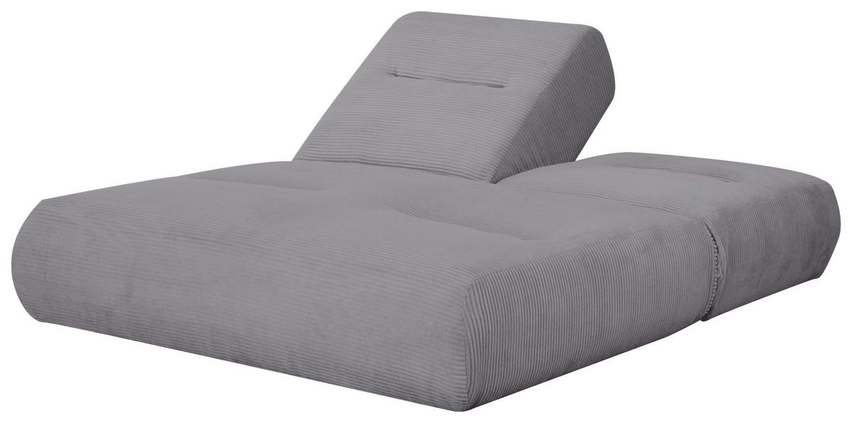 SCHLAFSOFA in Textil Grau  - Grau, Design, Textil (159/88/160cm) - Livetastic