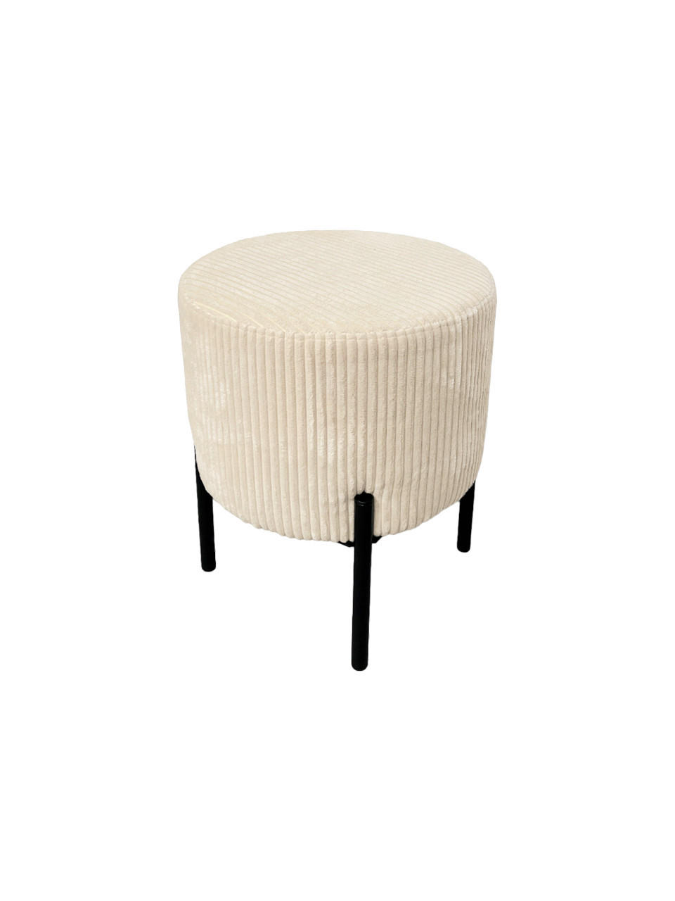 POUF Beige Textil  - Beige, Design, Textil (38/46/38cm) - MID.YOU