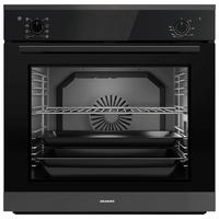 EINBAUBACKOFEN EBS320  - Schwarz, Basics, Glas/Metall (59,6/59,5/56,9cm) - Oranier