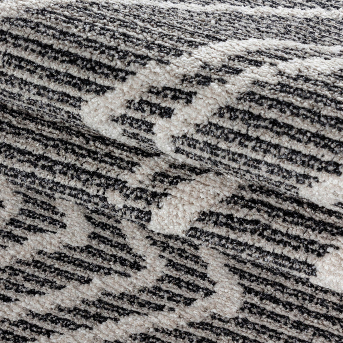 WEBTEPPICH 140/200 cm Tasa Schwarz  - Schwarz, Design, Textil (140/200cm) - Novel