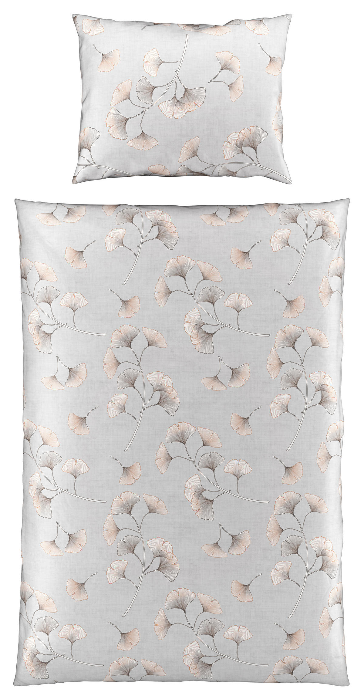 ÁGYNEMŰHUZAT-GARNITÚRA 140/200 cm  - szürke, Konventionell, textil (140/200cm) - Bio:Vio