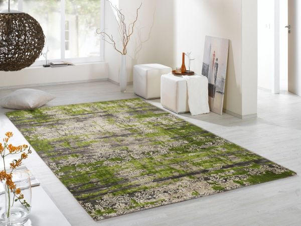ORIENTTEPPICH 250/350 cm Signature Fusion Grau, Hellgrün  - Hellgrün/Grau, Basics, Textil (250/350cm) - Cazaris