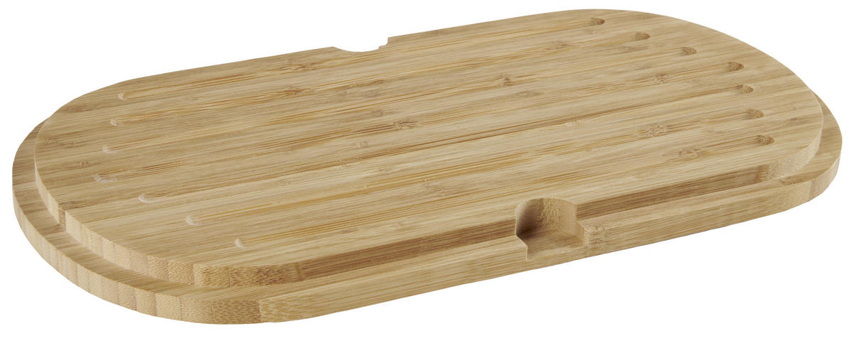 KUTIJA ZA KRUH  34/18/14 cm      - siva/prirodne boje, Basics, drvo/plastika (34/18/14cm) - Kesper