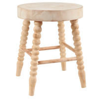 TABURET, dřevo, 37/45 cm - přírodní barvy, Basics, dřevo (37/45cm) - Ambia Home