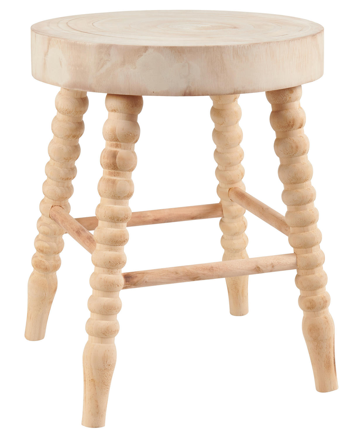 TABURET, dřevo, 37/45 cm - přírodní barvy, Basics, dřevo (37/45cm) - Ambia Home