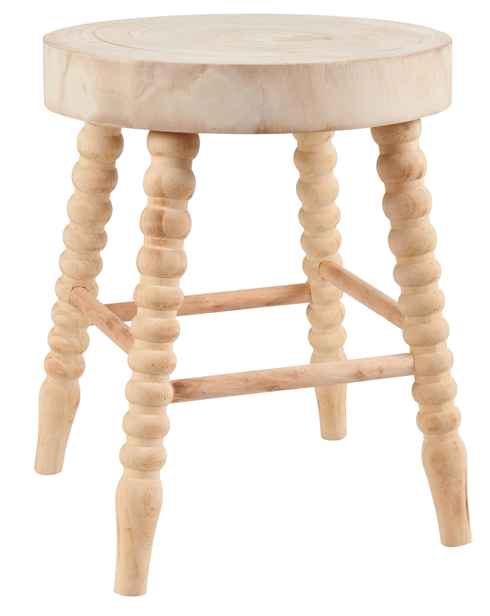 E-shop Ambia Home TABURETKA, drevo, 37/45 cm