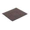 BADEMATTE Graubraun 60/60 cm  - Graubraun, Basics, Textil (60/60cm) - Vossen