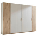 DREHTÜRENSCHRANK  in Eichefarben, Kaschmir  - Kaschmir/Eichefarben, Design, Holz/Holzwerkstoff (300/225,5/60,2cm) - Xora