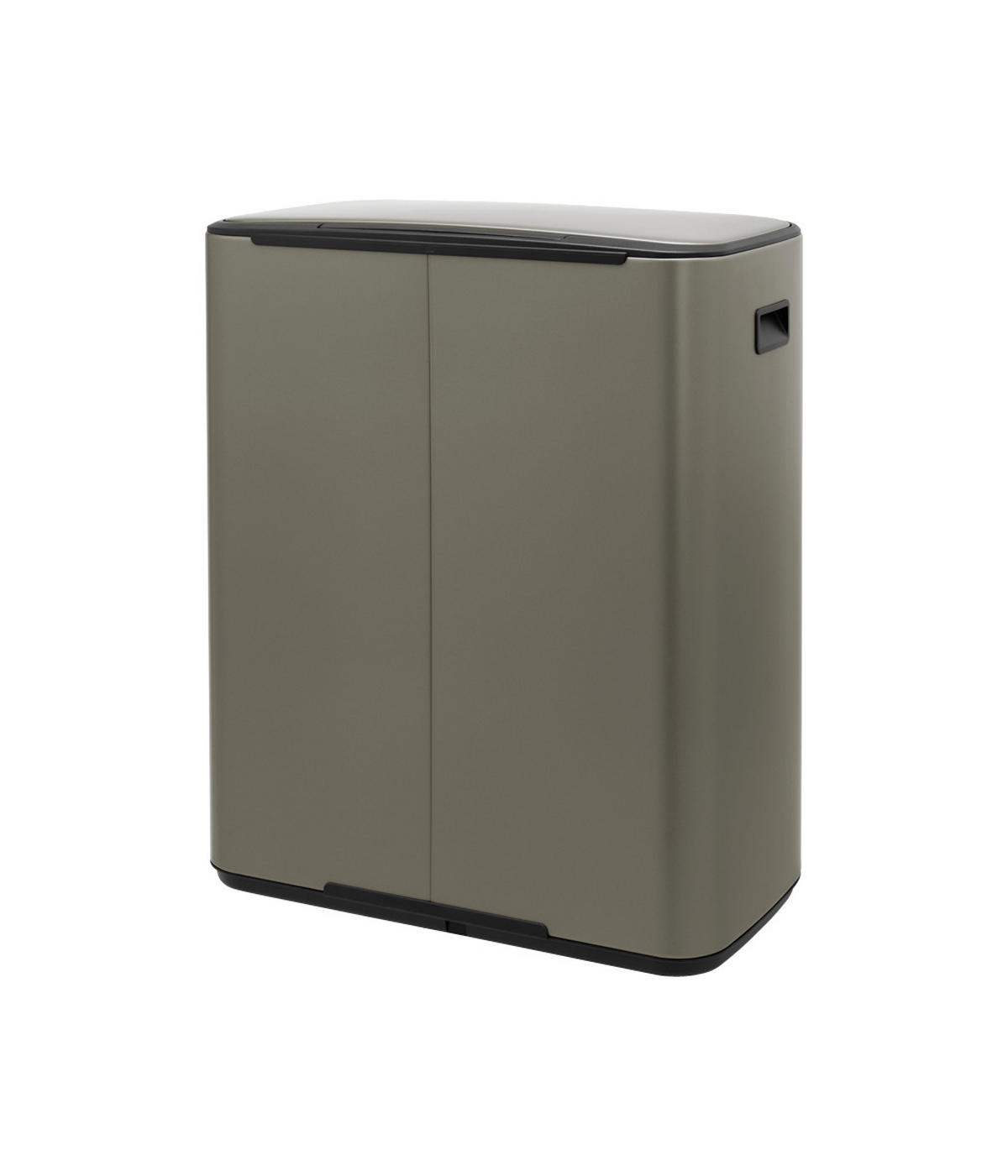 ABFALLEIMER BO TRETEIMER 2 X 30 L  - Schwarz/Grau, Basics, Kunststoff/Metall (54.1/65.2/36.3cm) - Brabantia