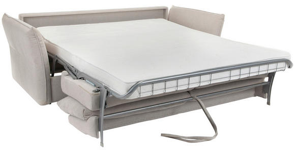 SCHLAFSOFA Webstoff Beige  - Beige/Schwarz, KONVENTIONELL, Kunststoff/Textil (220/89/104cm) - Carryhome