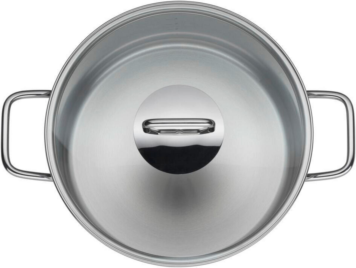 KOCHTOPFSET Extra Cook 6-teilig  - Edelstahlfarben, Basics, Metall (57/32,5/30,5cm) - Silit
