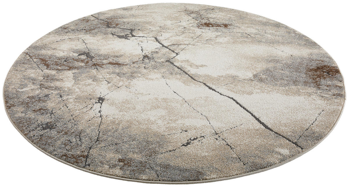 WEBTEPPICH 160 cm Pompeji Beige  - Beige, Trend, Kunststoff/Textil (160cm) - Novel