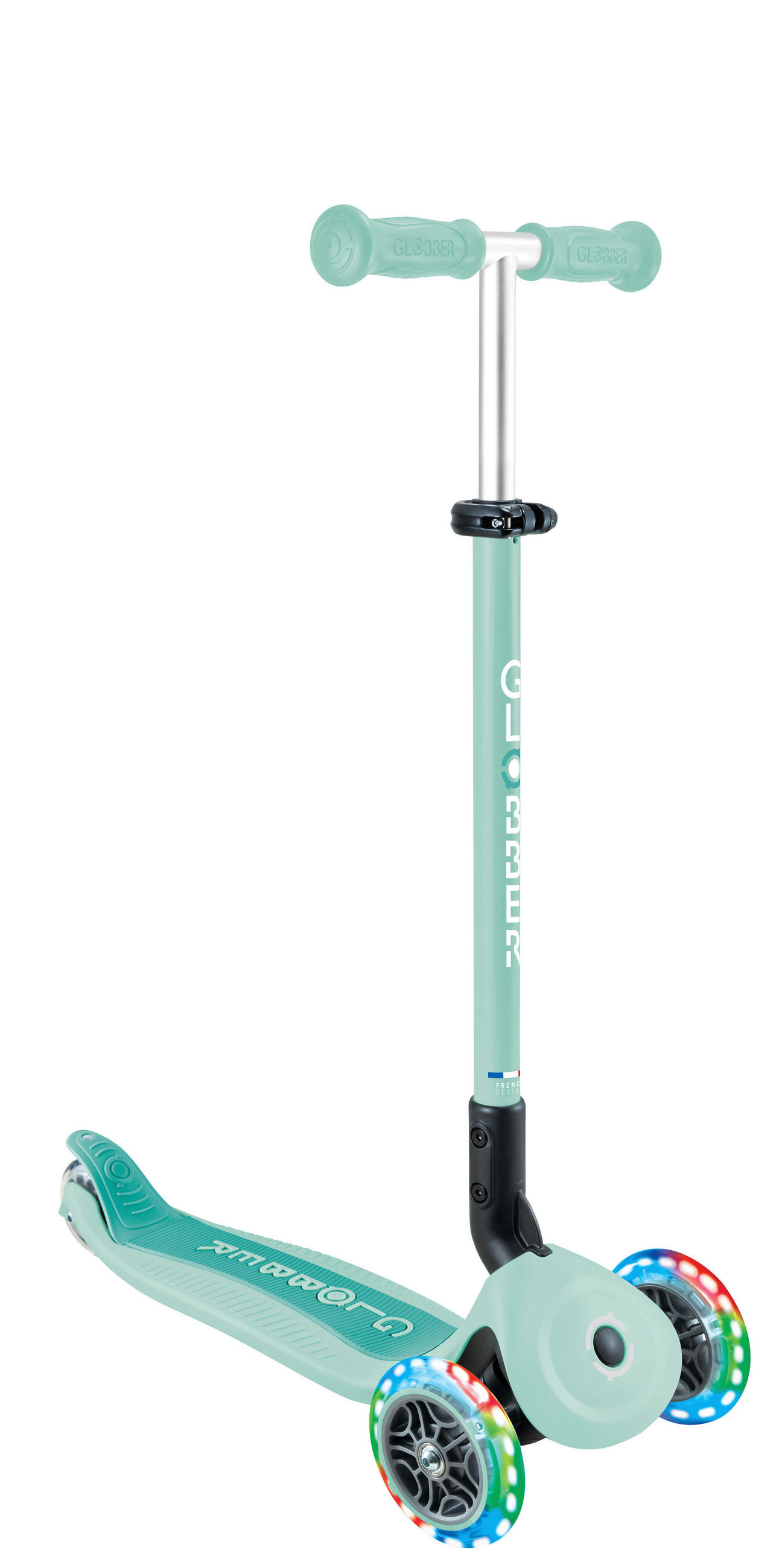 LAUFRAD GO-UP ACTIVE LIGHTS 3IN1  - Mintgrün, Basics, Kunststoff/Metall (67/28/95.5cm) - GLOBBER