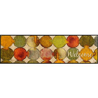 LÄUFER 35/120 cm Charming Path Beige  - Beige, Trend, Kunststoff/Textil (35/120cm) - wash+dry