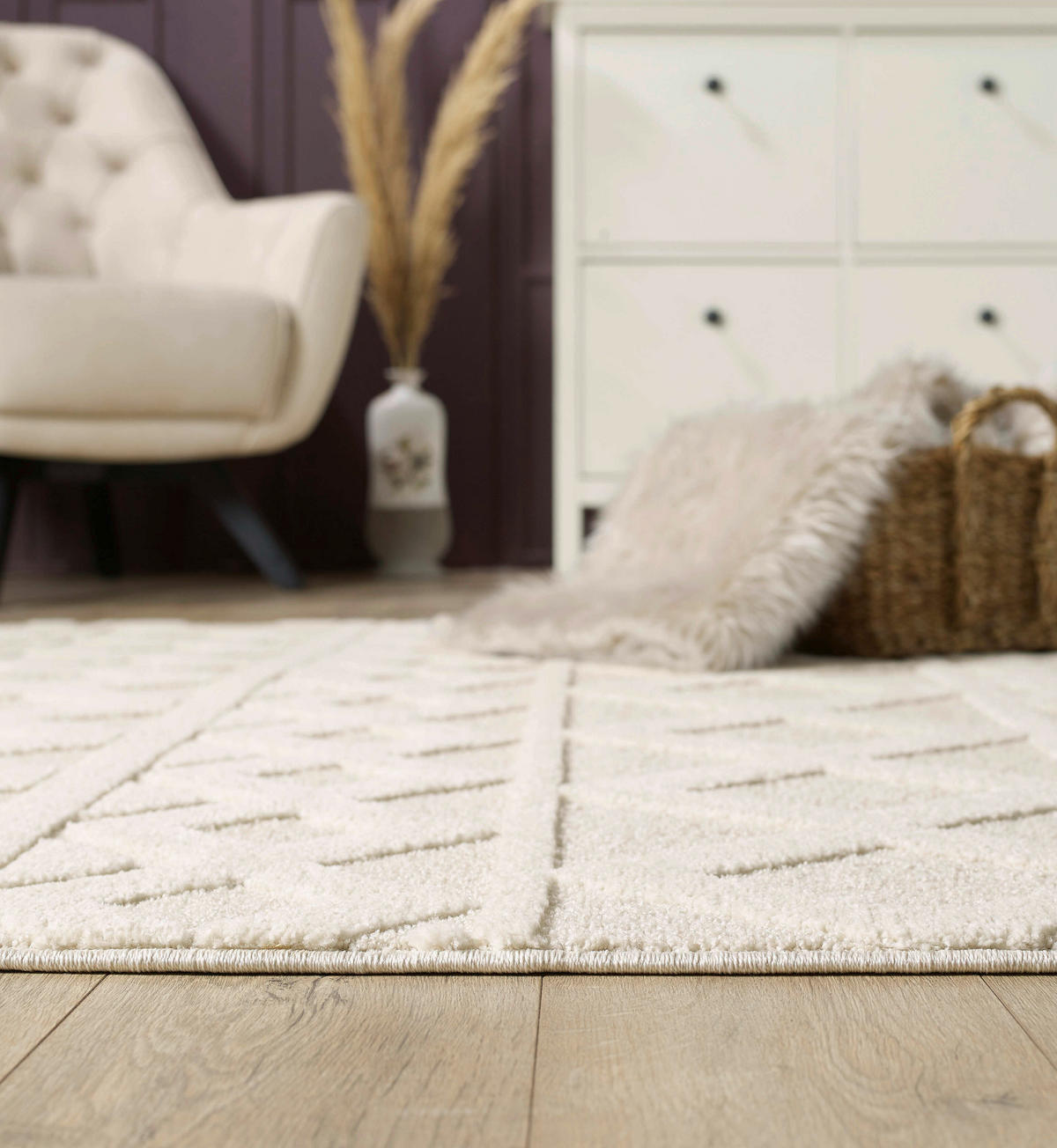 WEBTEPPICH 200/290 cm Elio Creme, Beige  - Beige/Creme, KONVENTIONELL, Textil (200/290cm)