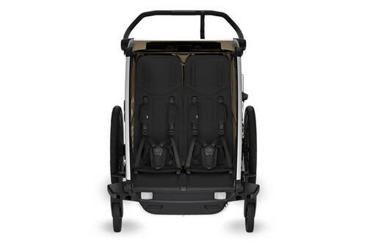 FAHRRADANHÄNGER   Chariot Cross2 dbl  - Hellbraun, Basics, Textil/Metall (88/34/73cm) - Thule