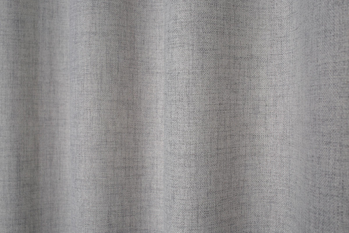 ÖSENVORHANG blickdicht  - Grau, Basics, Textil (140/245cm) - Schmidt W. Gmbh