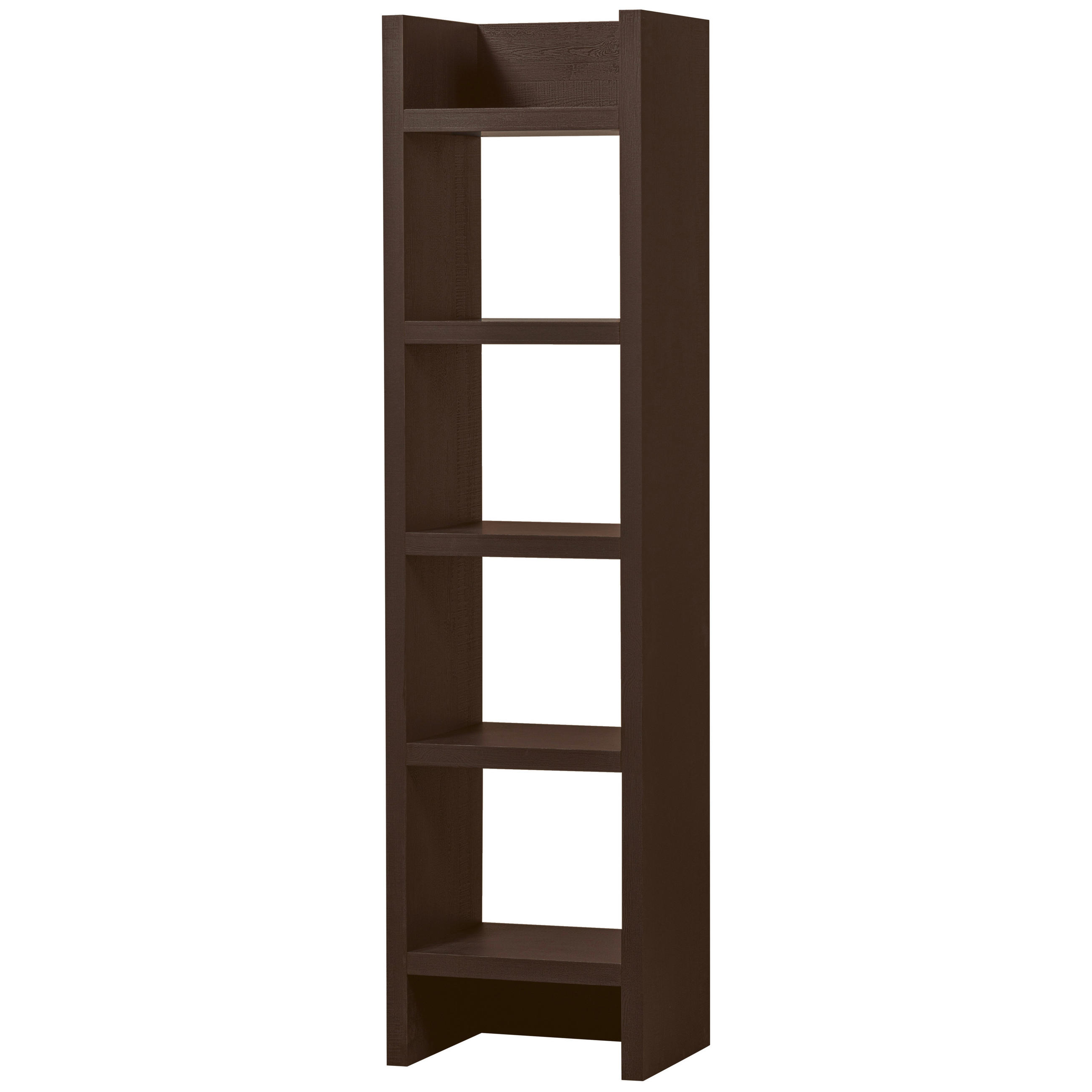 REGAL  50/195/40 cm Dunkelbraun  - Dunkelbraun, Design, Holzwerkstoff (50/195/40cm) - Livetastic
