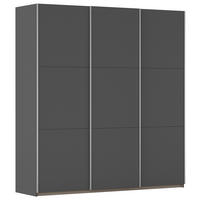 ORMAR - VISEĆA KLIZNA VRATA siva  196/210/59 cm  - siva, Trendi, metal/pločasti materijal (196/210/59cm) - Rauch Möbel
