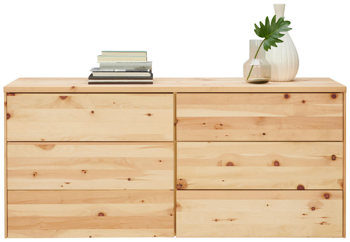 KOMMODE  in 140/62/41 cm  - Natur, Holz (140/62/41cm) - Valnatura