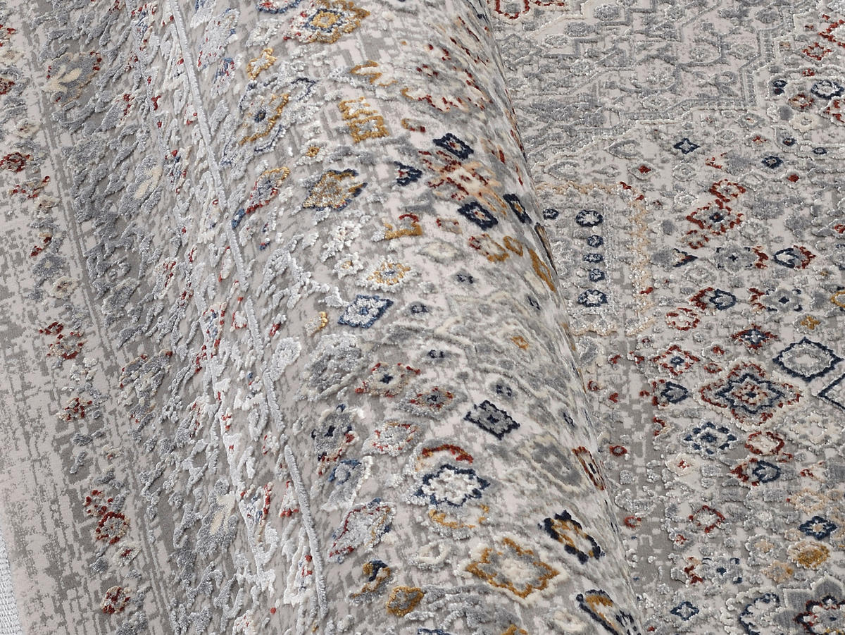 WEBTEPPICH 140/200 cm Solaris Grau  - Grau, Design, Textil (140/200cm) - Dieter Knoll