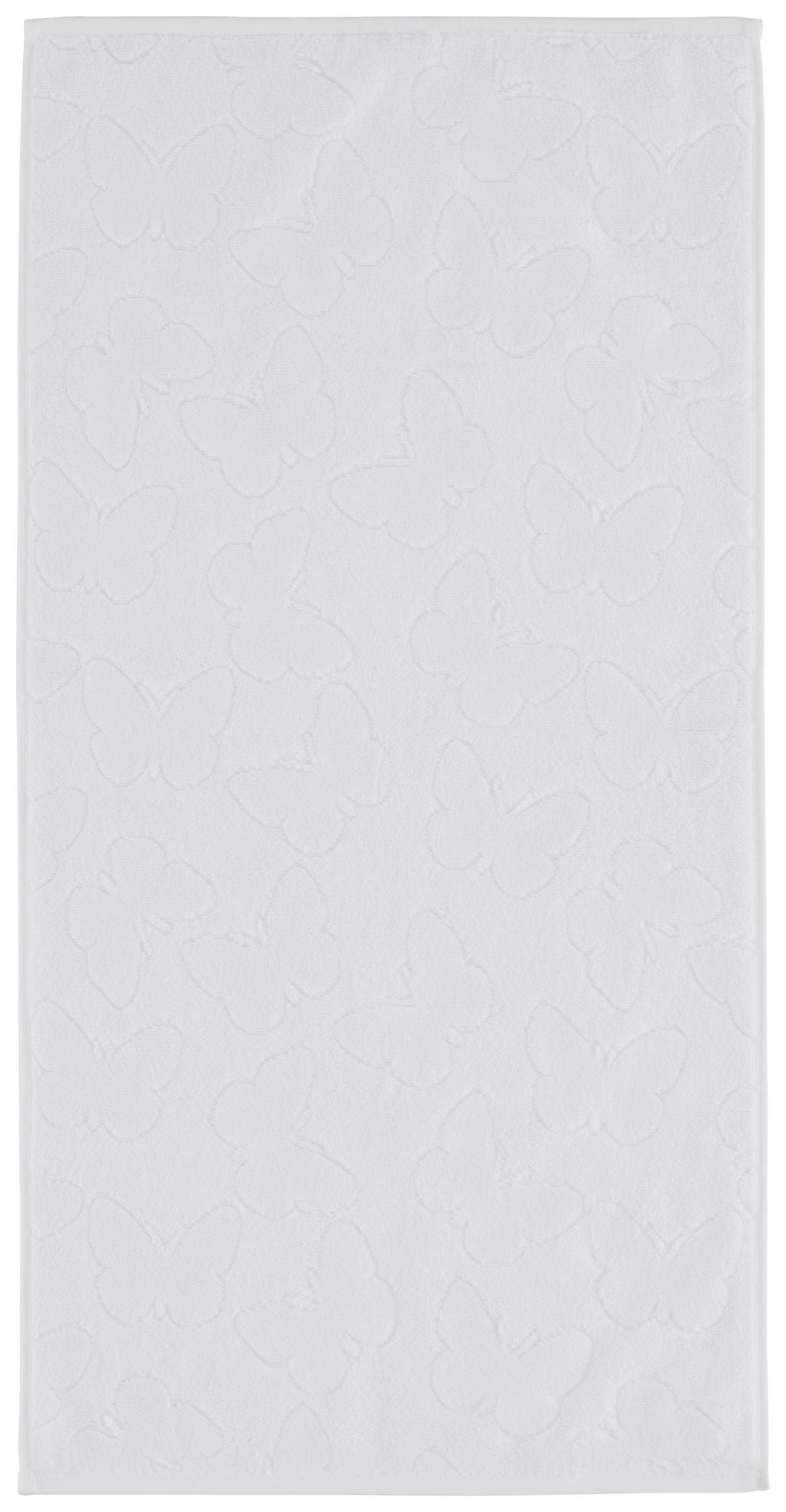 HANDTUCH 50/100 cm Butterfly Weiß  - Weiß, Trend, Textil (50/100cm) - Esposa