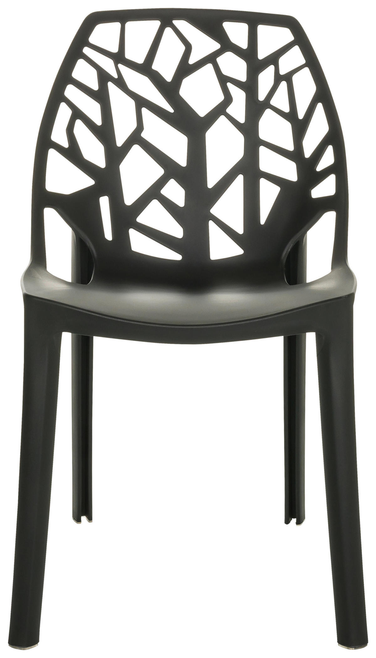 STOL, umetna masa črna  - črna, Basics, umetna masa (47/80/56cm) - MID.YOU