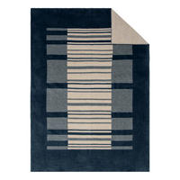 TAKARÓ 150/200 cm  - natúr színű/kék, Basics, textil (150/200cm) - Novel