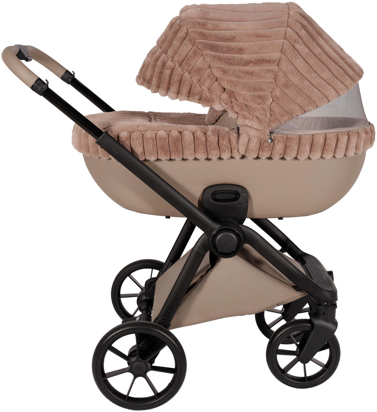 BARNVAGNSSET Facetty  - cappuccino/svart, Design, metall/textil (104,5/62/94cm) - Jimmylee