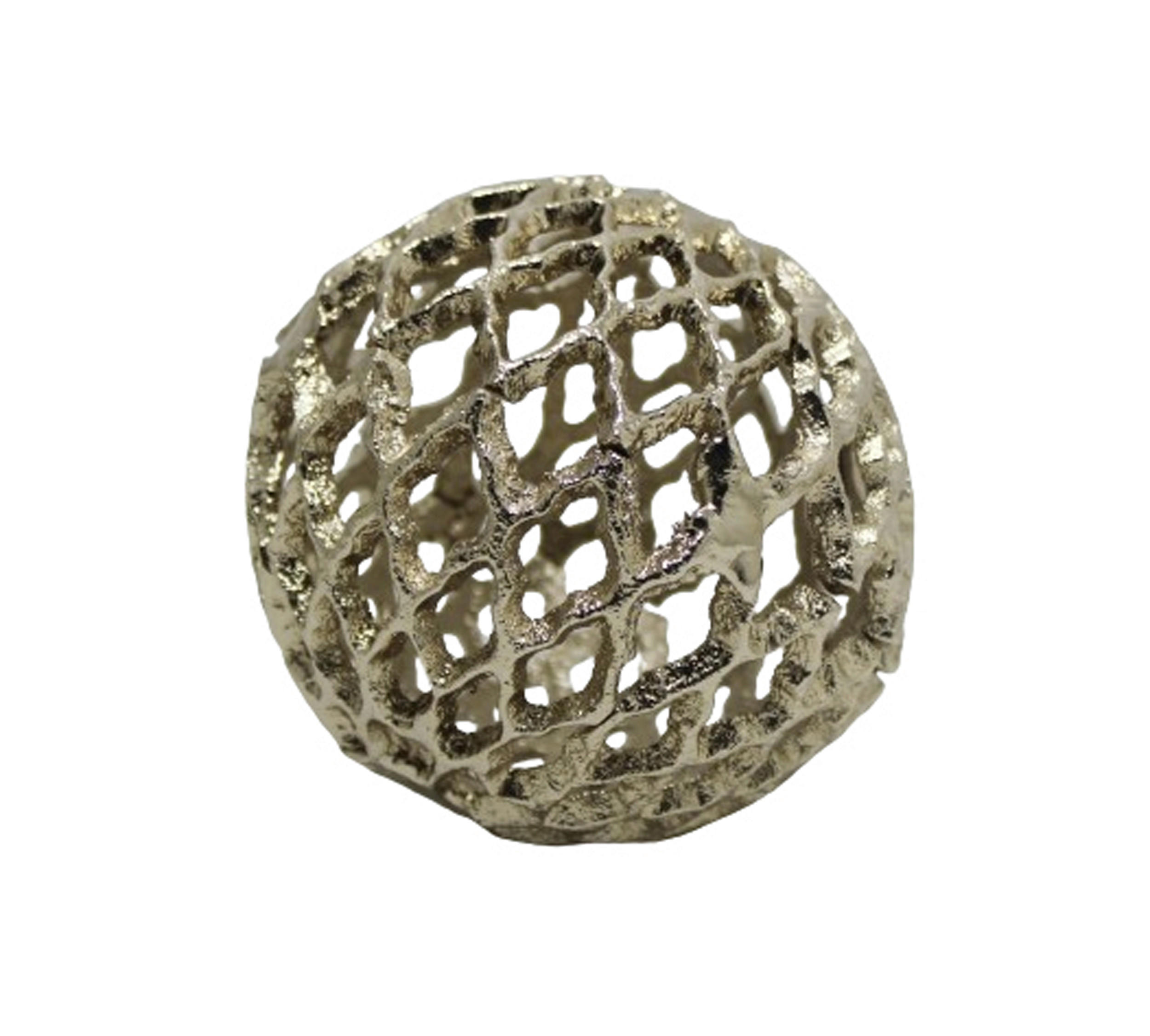 DEKOKUGEL - Silberfarben/Goldfarben, Trend, Metall (10/10/10cm)