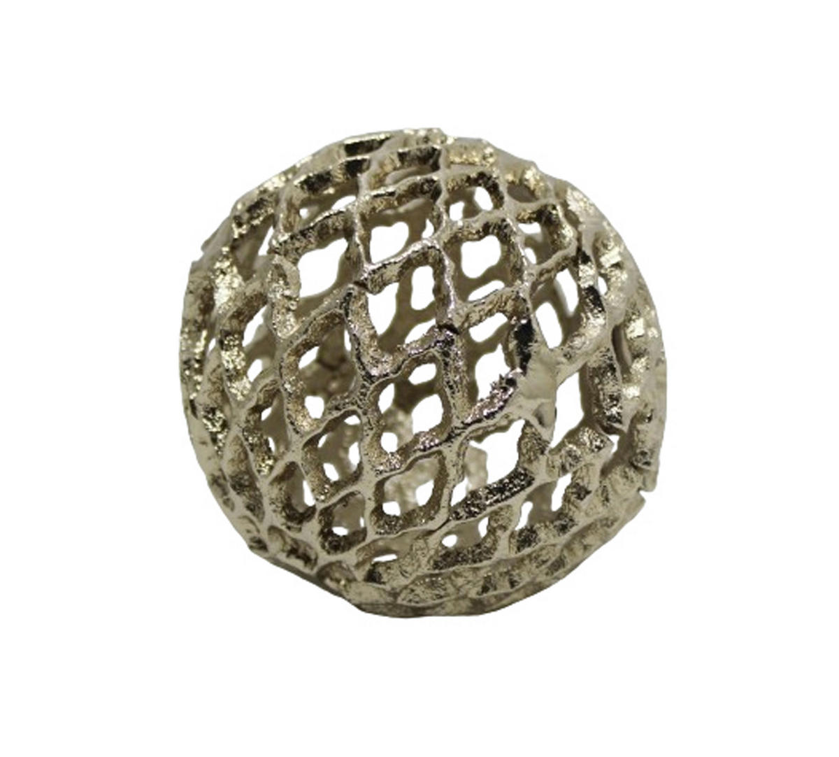 DEKOKUGEL - Silberfarben/Goldfarben, Trend, Metall (10/10/10cm)