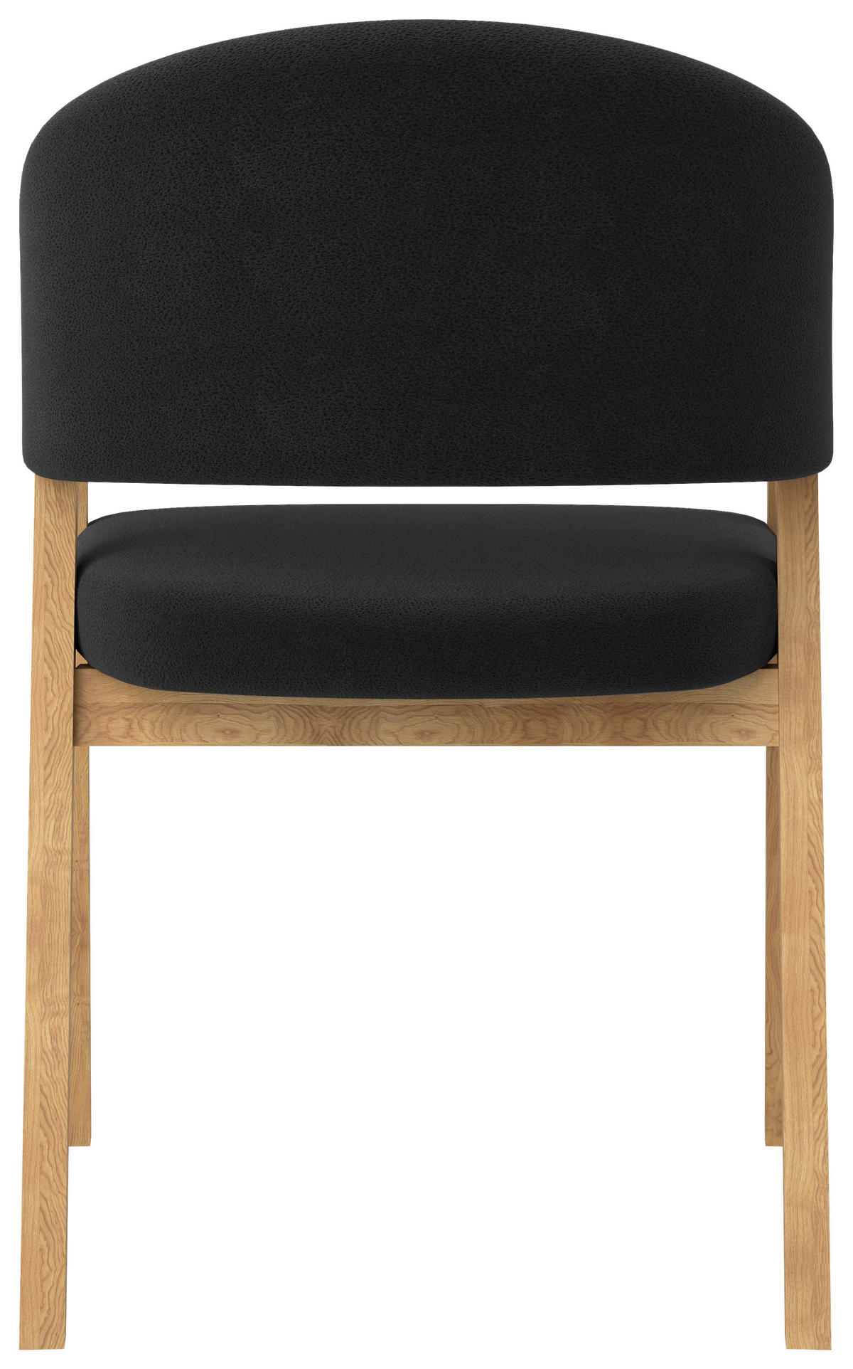 ARMLEHNSTUHL  in Mikrofaser  - Schwarz, KONVENTIONELL, Holz/Textil (59/96/60cm) - Carryhome