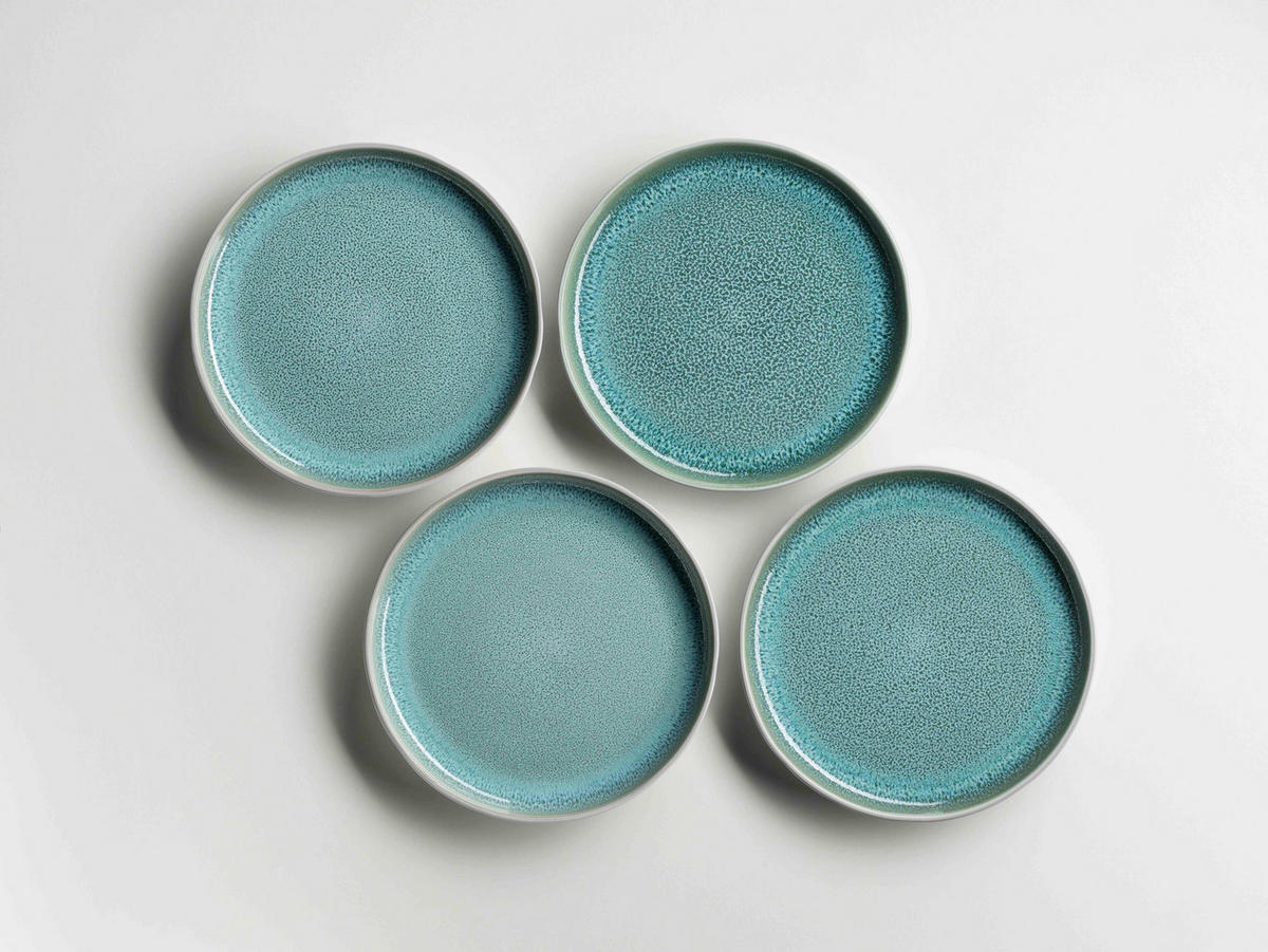 KOMBISERVICE ELEA 16-teilig  - Hellgrün, Basics, Keramik - Mäser