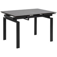 STOL ZA BLAGOVAONICU  crna  metal, keramika      - crna, Konvencionalno, metal/keramika (120/85/76cm) - Livetastic