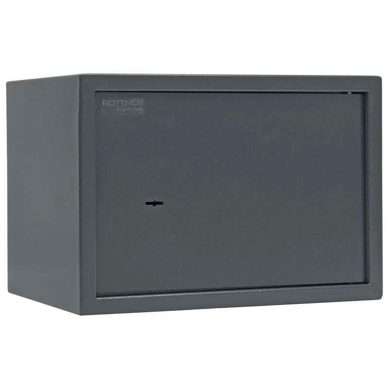 TRESOR - Anthrazit, KONVENTIONELL, Metall (43/30/32cm) - ROTTNER