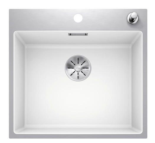 SPÜLE 524112  - Weiß, Basics, Stein (54,3/20,3/51cm) - Blanco