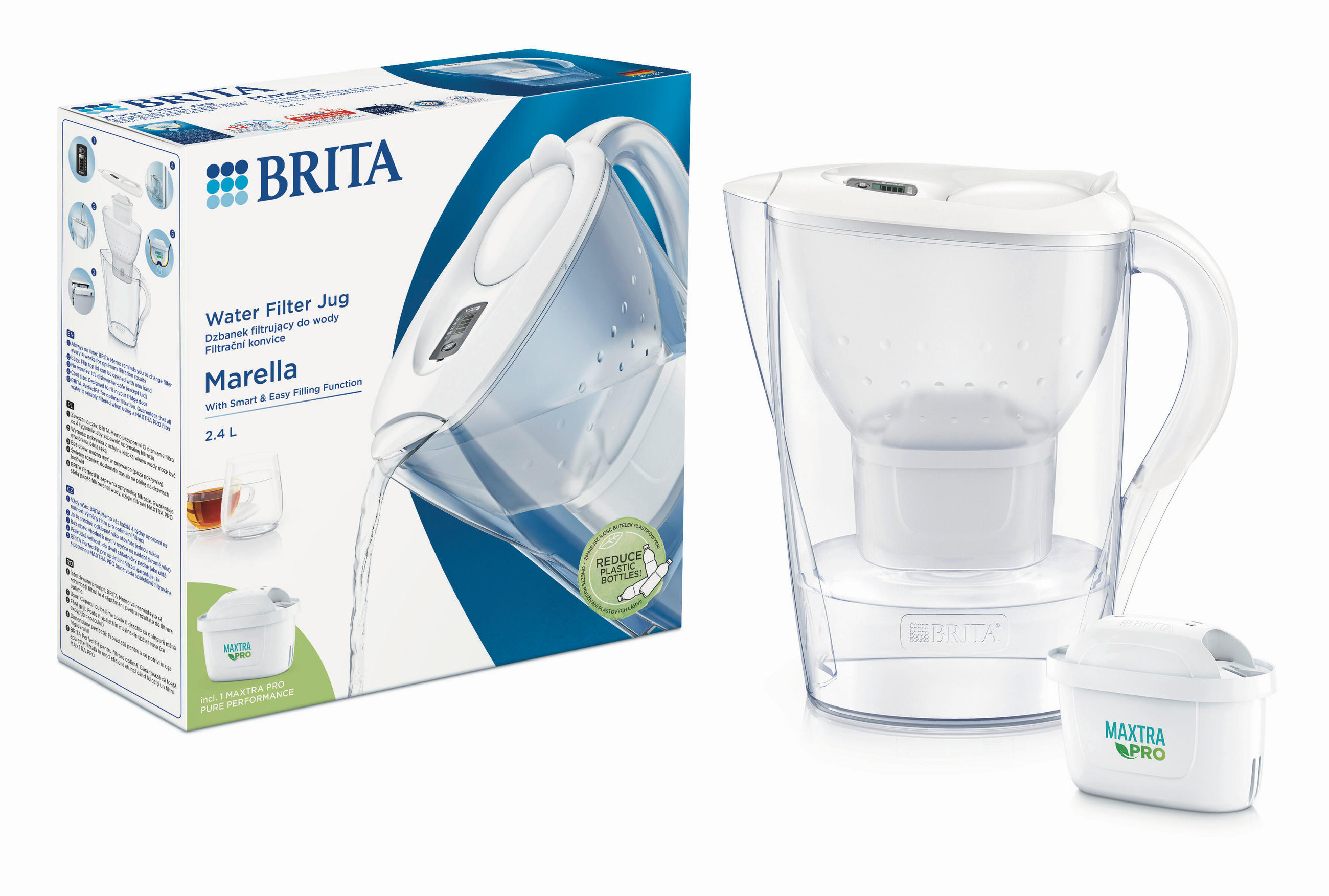 FILTR NA VODU   - bílá, Lifestyle, plast (25,8/25,8/10,5cm)
