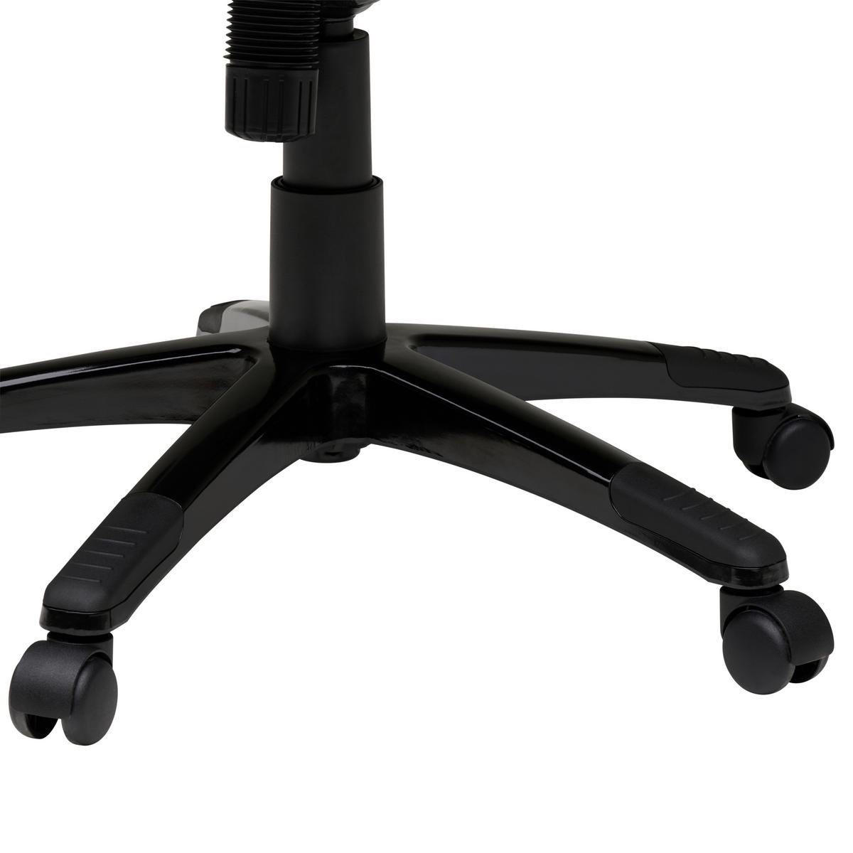 KANCELÁŘSKÉ KŘESLO, tkaná látka, šedá, černá - šedá/černá, Moderní, kov/textil (70/115-123/77cm) - MID.YOU