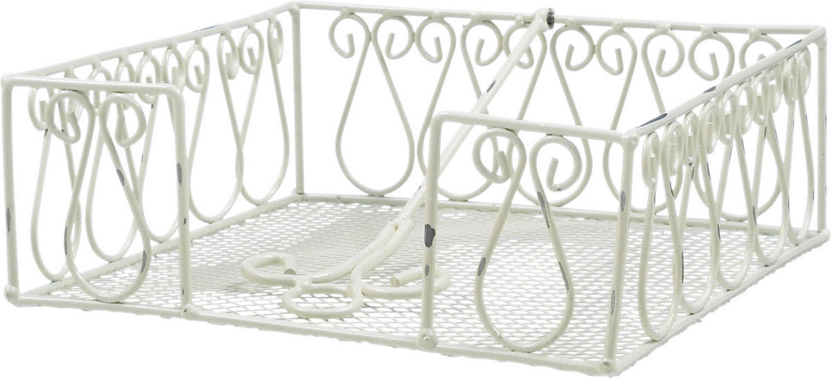 SERVIETTENHALTER    - Trend, Metall (18/18/6cm)