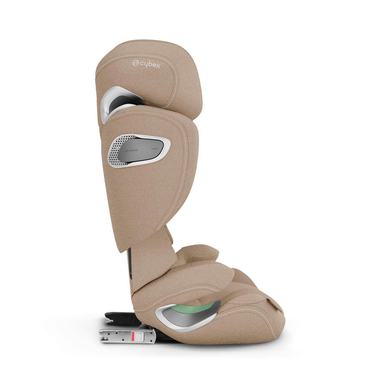 KINDERAUTOSITZ Solution T i-Fix + Cozy Beige   - Beige, Basics, Kunststoff/Textil (39/50,5/62,5cm) - cybex PLATINUM