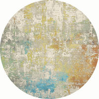WEBTEPPICH 120 cm Patina Multicolor  - Multicolor, Design, Kunststoff/Textil (120cm) - Novel
