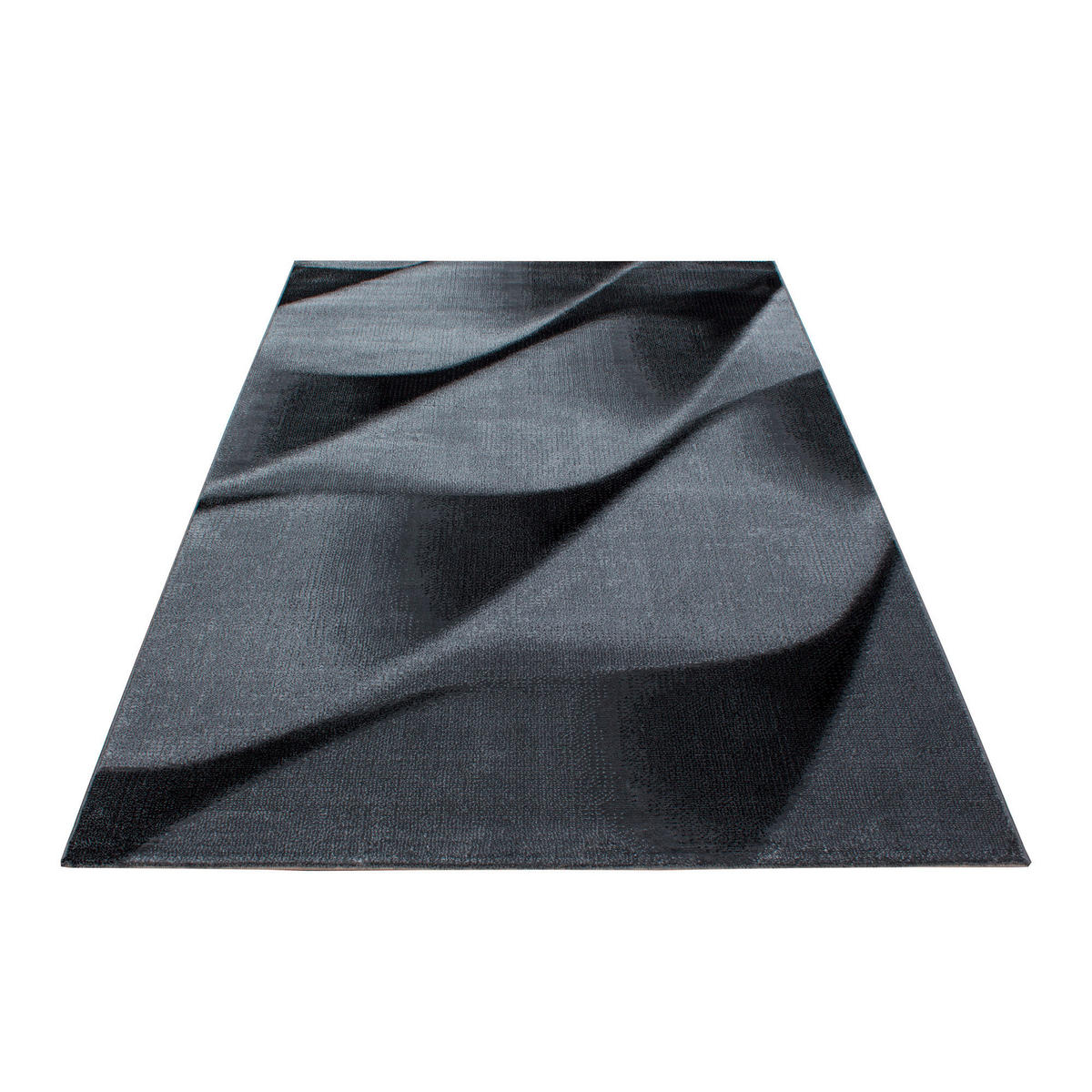 FLACHWEBETEPPICH 240/340 cm Parma Schwarz  - Schwarz, Design, Textil (240/340cm) - Novel